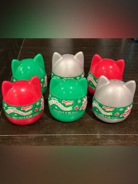Squishmallows 2023  Christmas Mystery Capsule Lot of 6